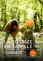 Carte &quot;La Corrèze en famille&quot;