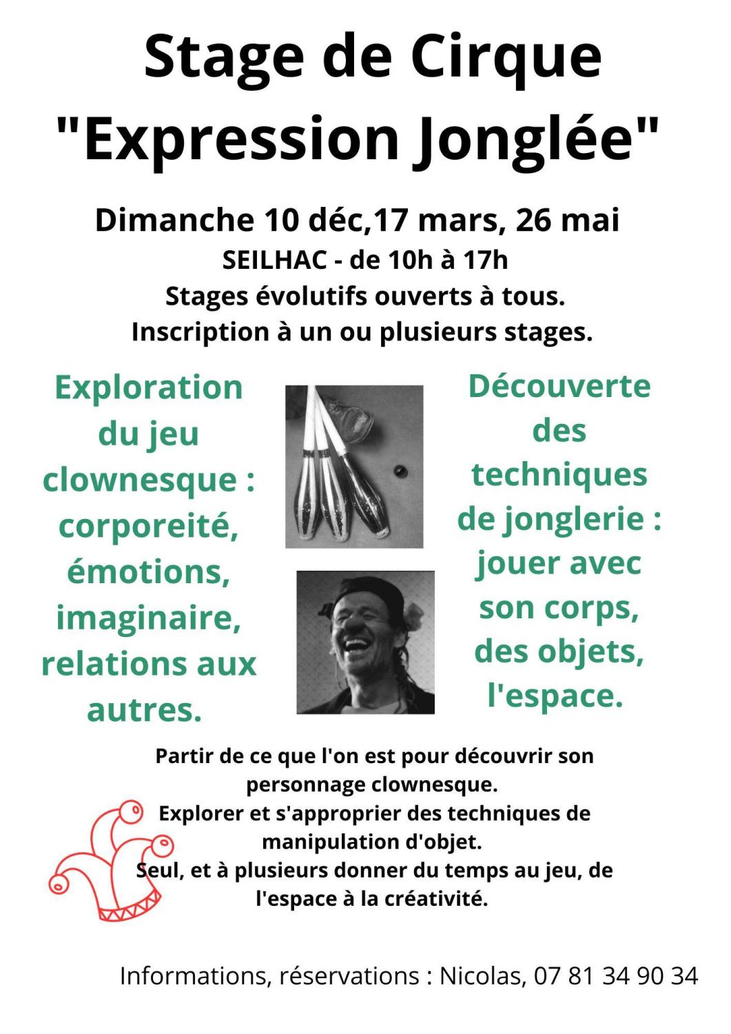Stage cirque expression jonglée - 1
