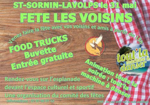 Saint-Sornin-Lavolps - Fête des voisins - 31 05 2024
