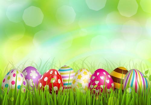 Easter Realistic Background