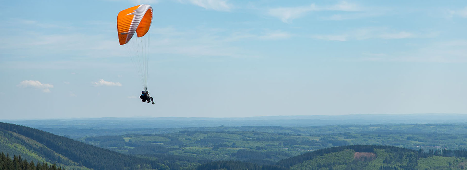 flying person