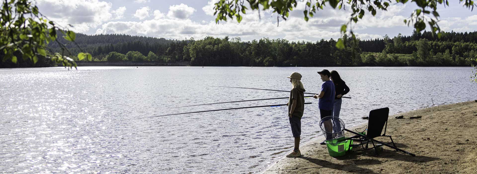 Parcours de pêche labellisés en Corrèze - Photo Malika Turin Parcours de pêche labellisés en Corrèze - Photo Malika Turin