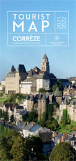 Correze - Dordogne valley Tourist Map