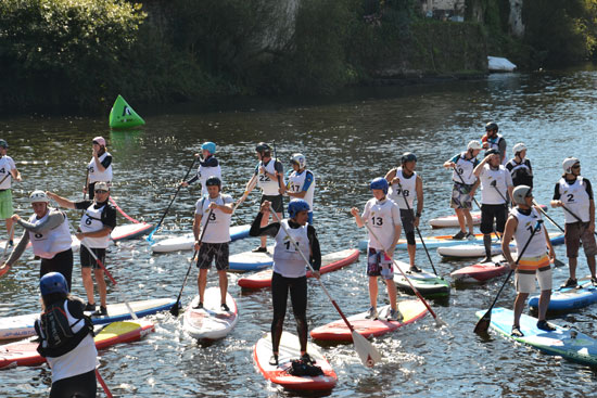 Dordogne paddle race