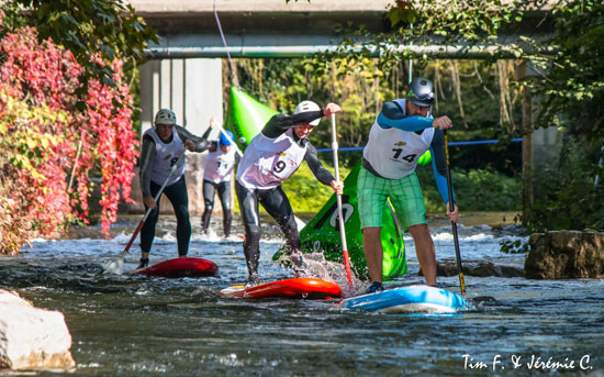 Dordogne paddle race