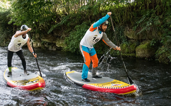 Dordogne paddle race