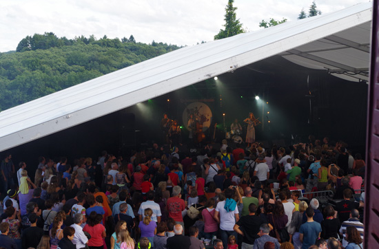 Festival aux champs à Chanteix