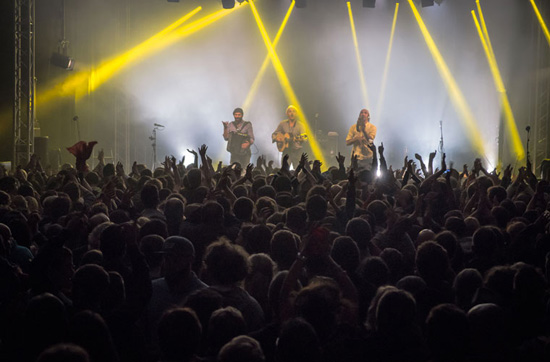 Festival aux champs à Chanteix