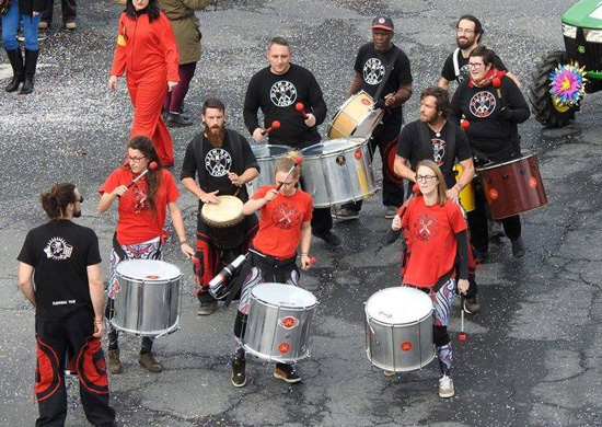 Batucada "Djembra Touk" - Fête de la châtaigne Beynat