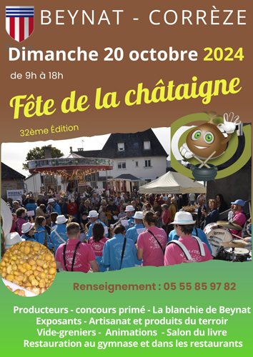 Fête de la châtaigne à Beynat