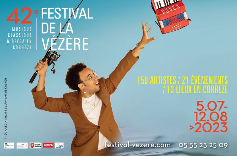 Affiche du 42e festival de la Vézère (2023)