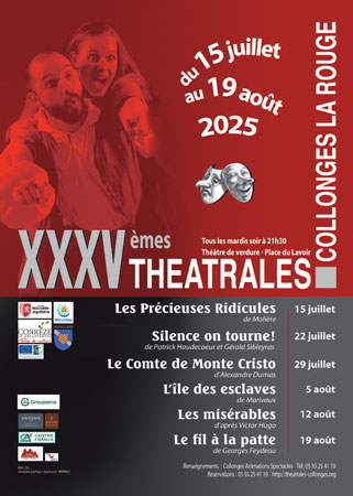 Théâtrales de Collonges la Rouge 2025