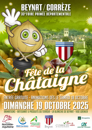 Fête de la châtaigne 2025 Beynat Fête de la châtaigne 2025 Beynat