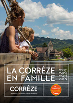 Carte la Corrèze en famille 2023