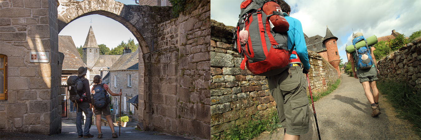 Un chemin vers Saint-Jacques en Corrèze - Photos Malika Turin