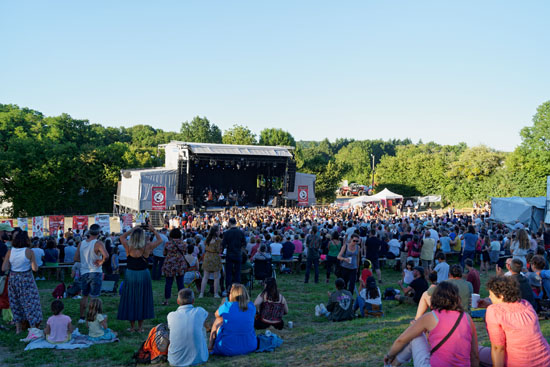 Festival aux champs à Chanteix