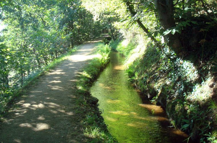 Le Canal des Moines à Aubazine.