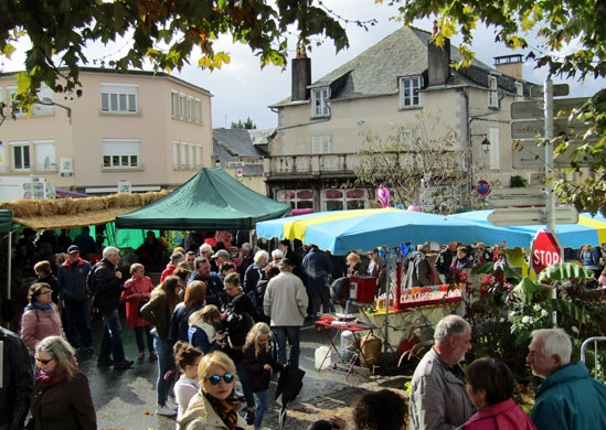 Marché chataignes