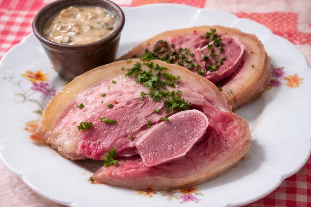 Tête de veau sauce gribiche Tête de veau sauce gribiche