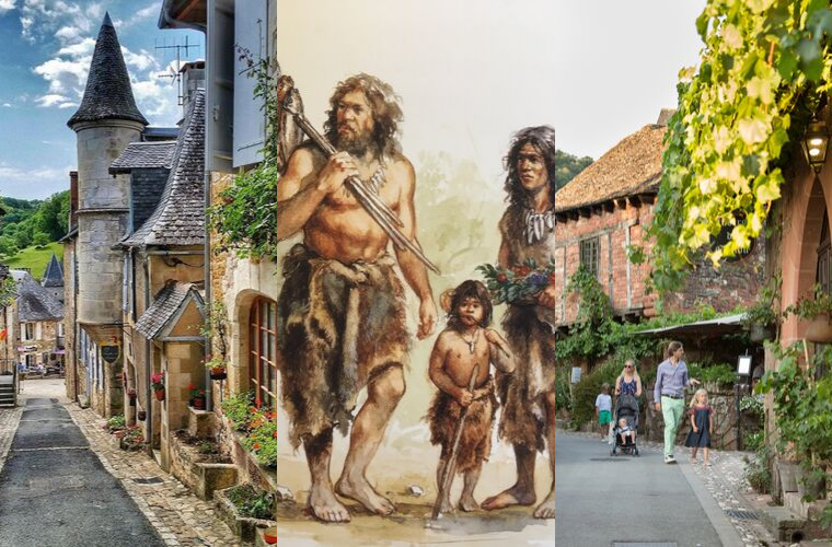 Turenne et musée de l'Homme de Neandertal à La Chapelle-aux-Saints