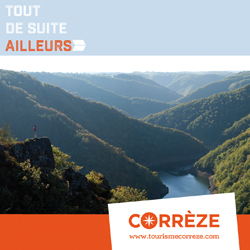 Bannière lien tourisme Corrèze 250x250 pixels