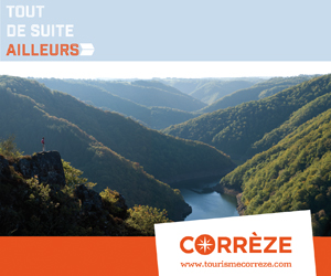 Bannière lien tourisme Corrèze 300x250 pixels