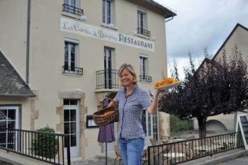 Martina Kompel, restaurant les contes de Bruyères