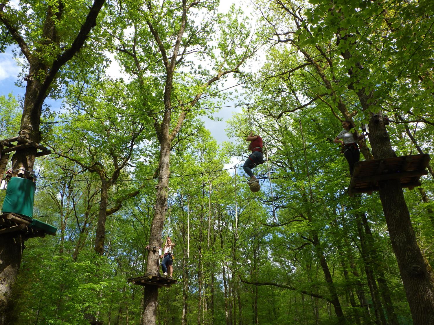 Parc acrobatique dans les arbres Diège Aventures_5