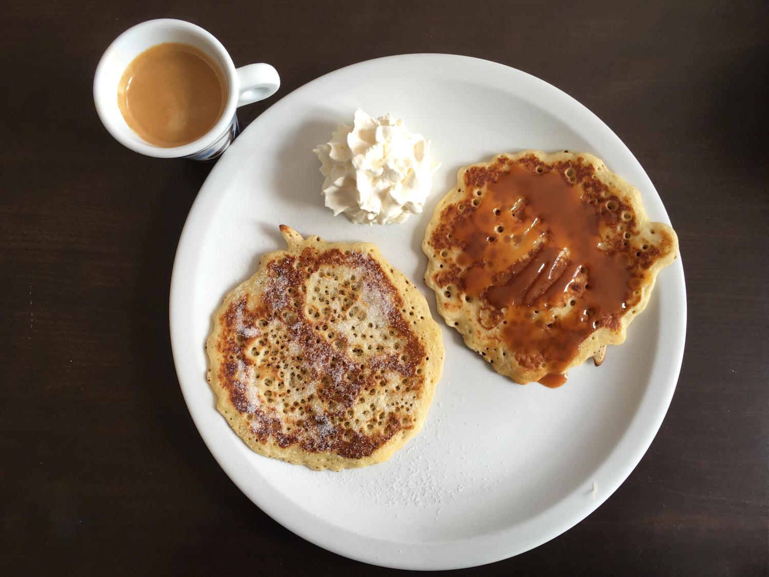 Pancakes Caramel beurre salé maison