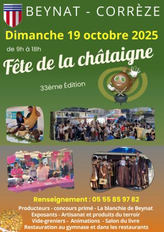 Fête de la châtaigne Beynat 2025