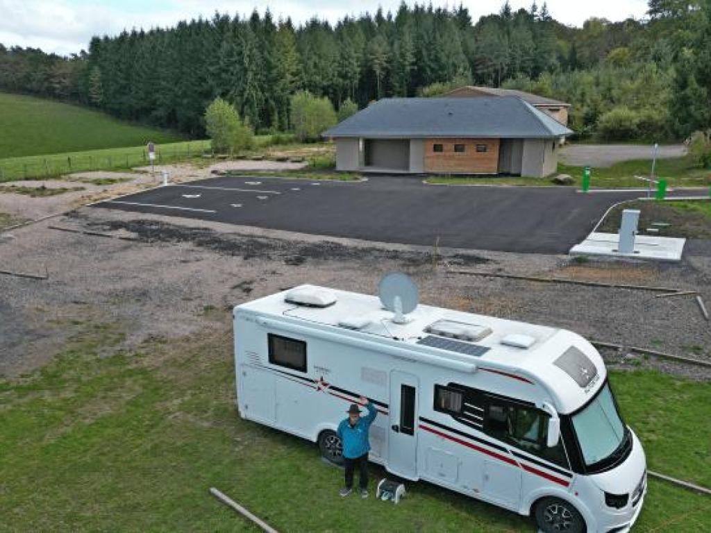 Aire camping-car park de Goulles