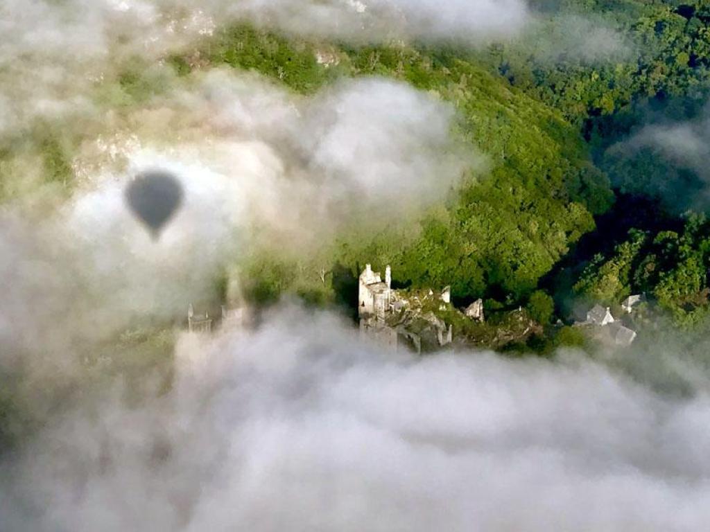 Site d'envol de Corrèze Montgolfière à Auriac