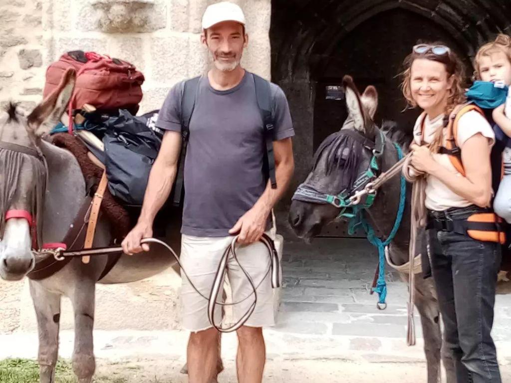 Les ânes voyageurs
