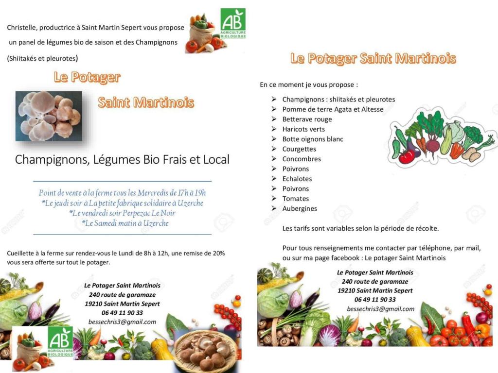Le potager Saint-Martinois