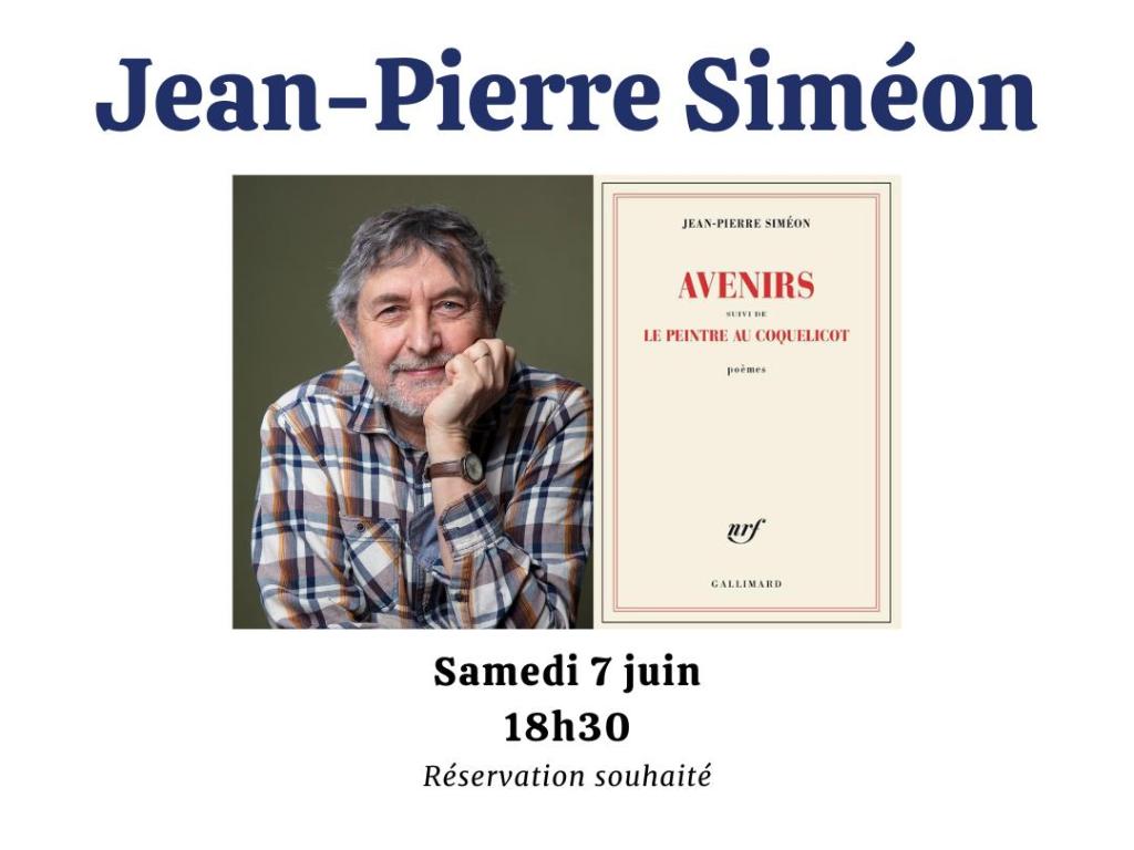 Rencontre poétique avec Jean-Pierre Siméon