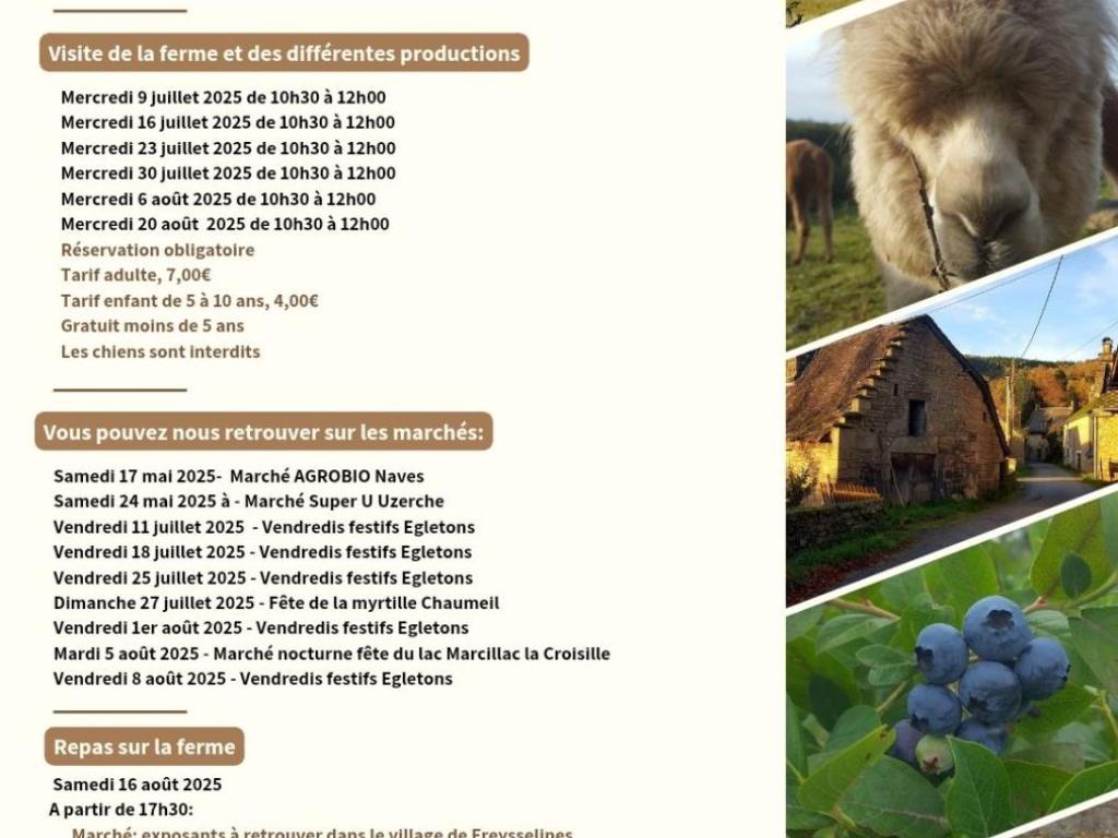 Visite de la ferme