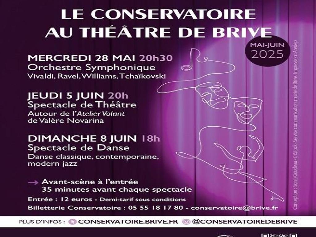 Le Conservatoire au Théâtre: Concert Orchestre Symphonique (Théâtre de Brive)
