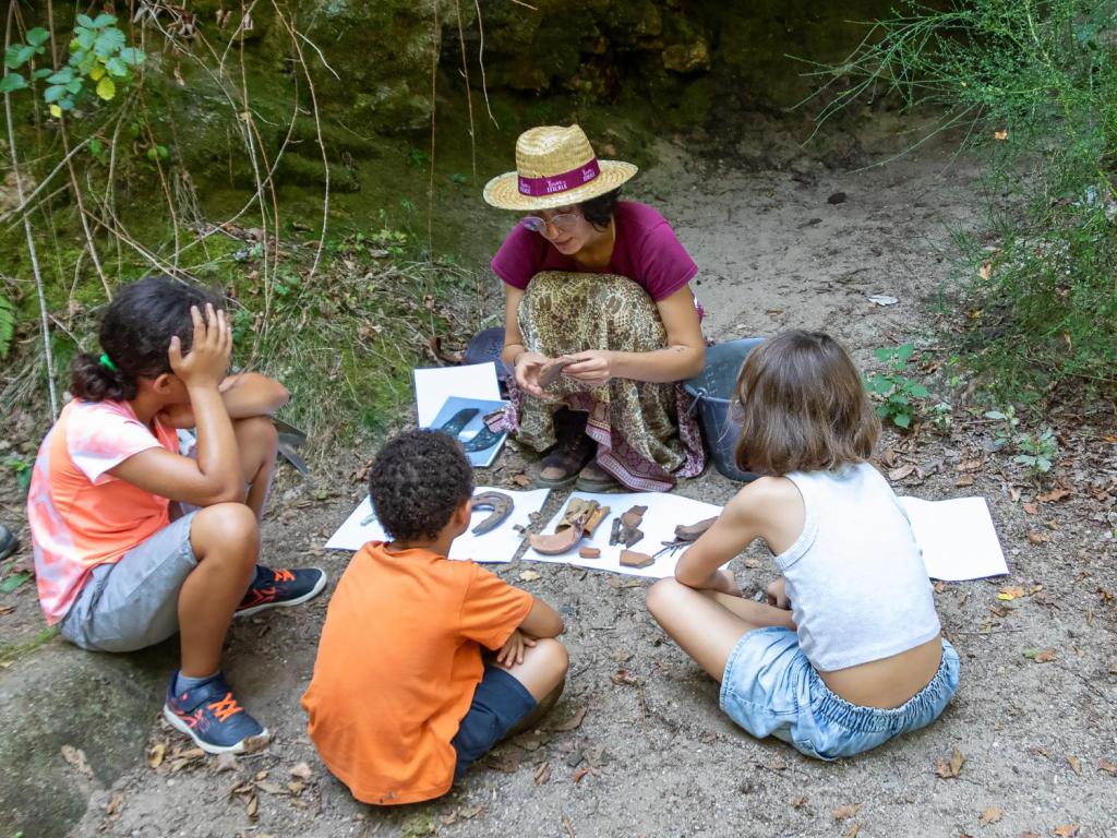 Les Tours de Merle - les apprentis archéologues
