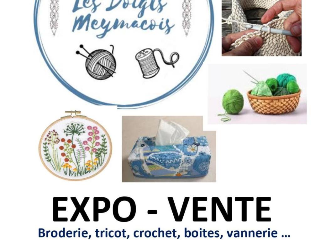 Exposition - Vente de l'association Les Doigts Meymacois