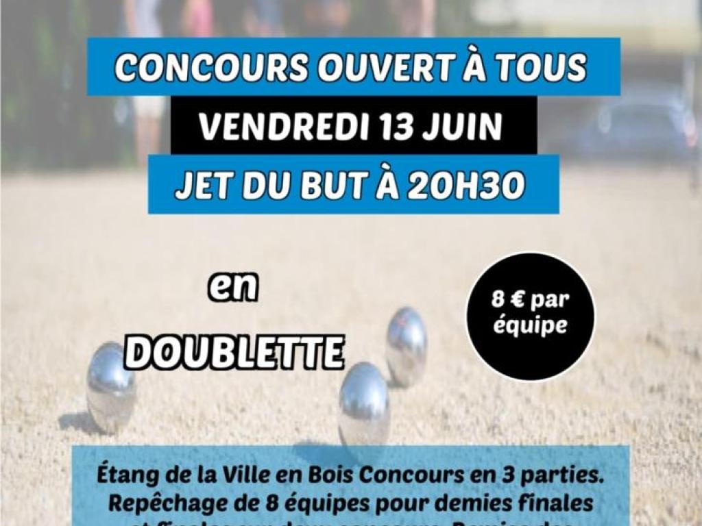Concours de pétanque