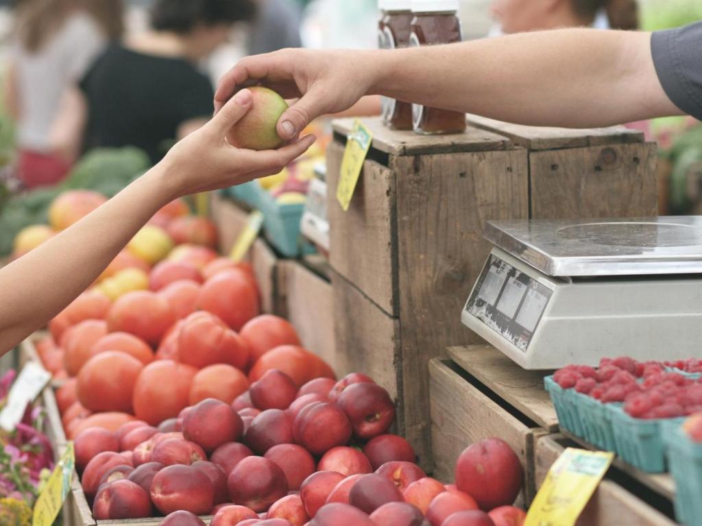 Marché de Perpezac le Blanc