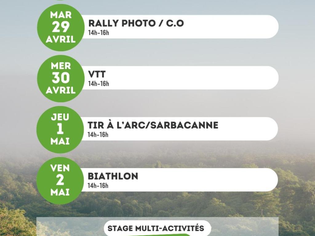 Stages multi-activités