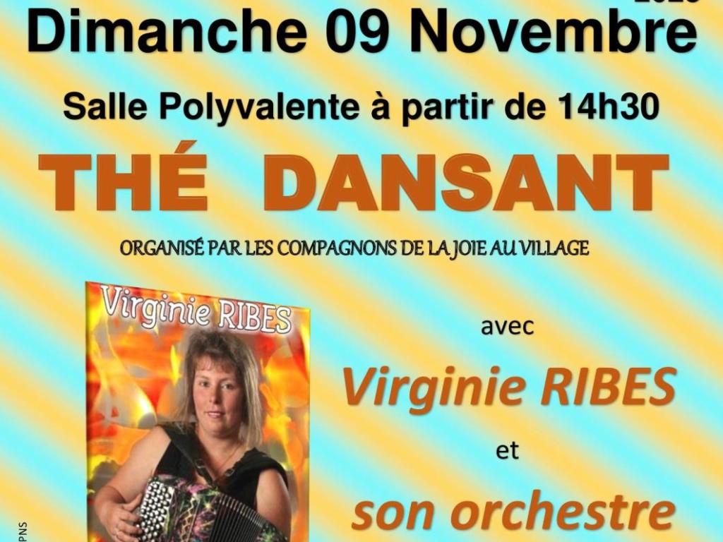 Thé dansant Virginie Ribes et son orchestre