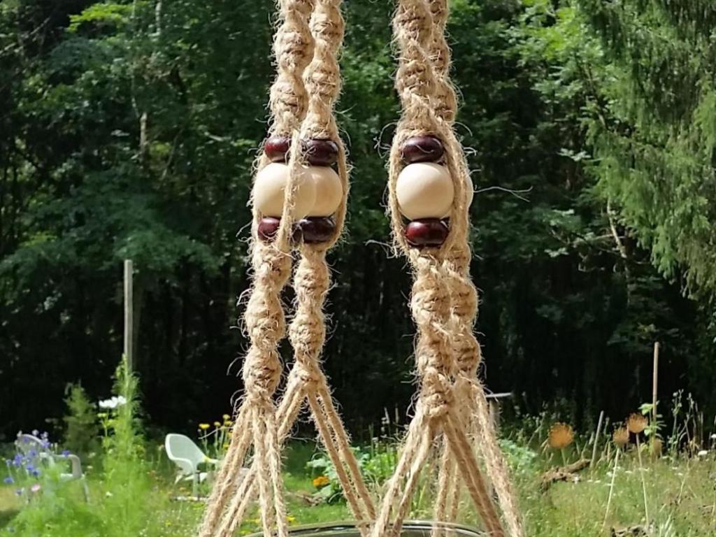 Atelier d'initiation au macramé avec Nathalie