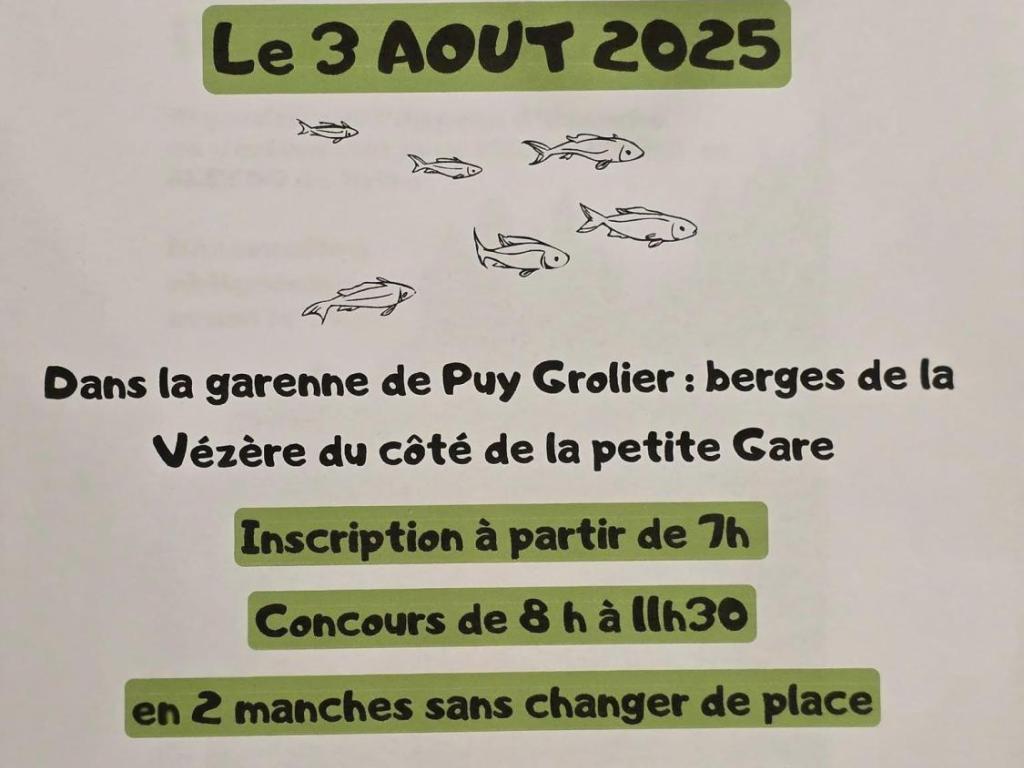 Concours de pêche