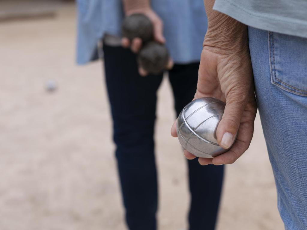Concours de pétanque en doublette