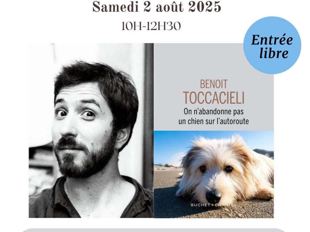 Dédicace Benoît Toccacieli
