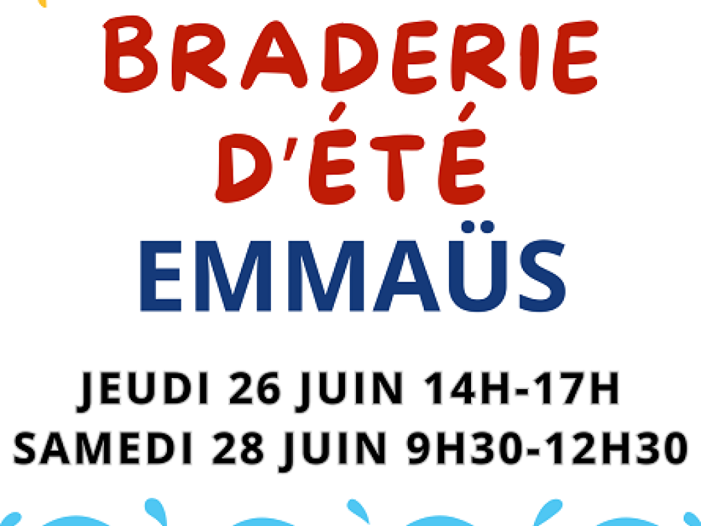 Braderie d'été (Emmaüs Brive)