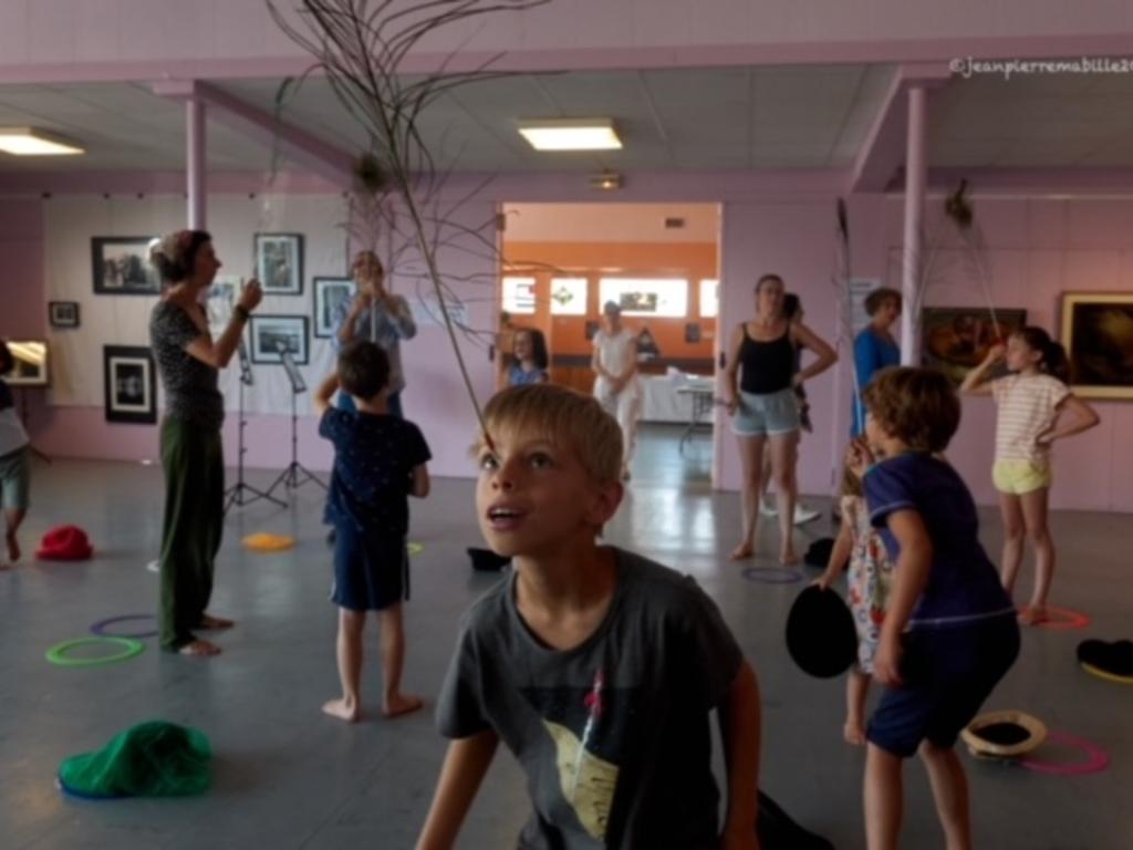 Festival de Bugeat Atelier cirque