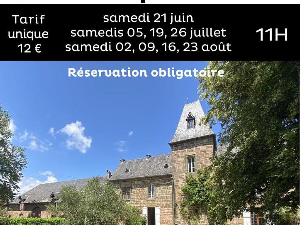 Visite de la commanderie des templiers de Varetz
